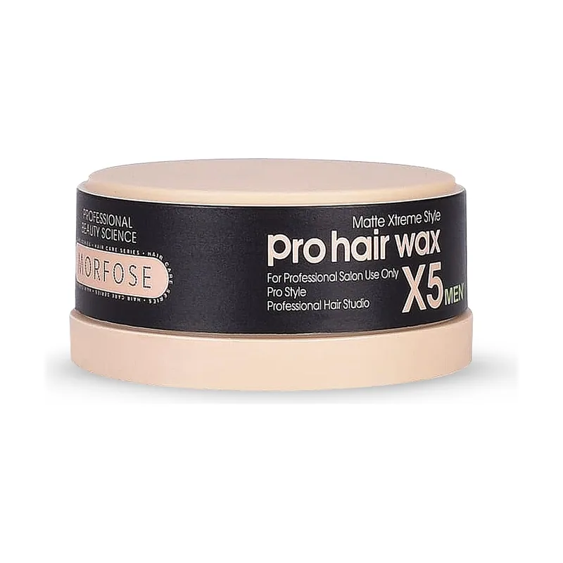 Cuidado depilatorio X5 Pro Hair Wax mate Xtreme Style Strong Hold para hombre 5.07 Fl. Oz.