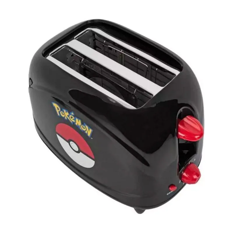 Pokémon Poké Ball Tostadora de desayuno eléctrica con diseño de Pokémon