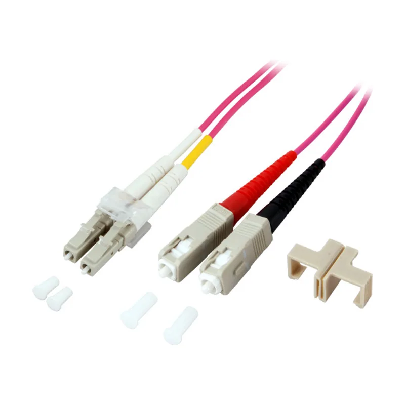 LC-SC 50/125µ Cable de fibra óptica e InfiniBand 0,5 m