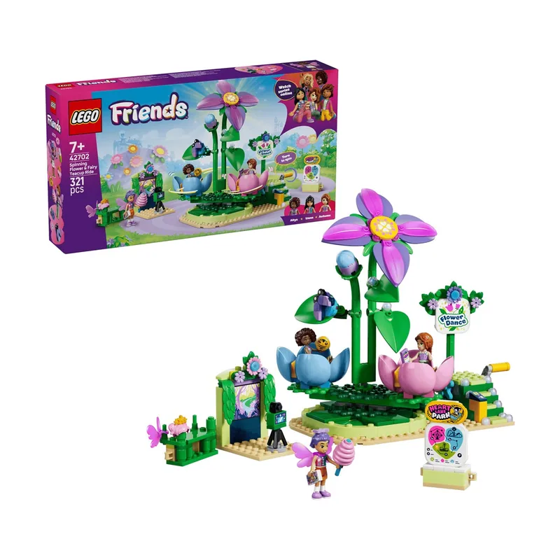 Friends Tazas Locas Flores y Hadas de Juguete