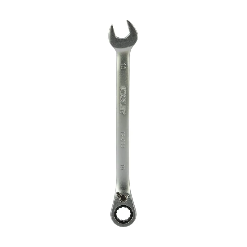 Stanley klucz plasko-oczkowy z grzechotka 10mm