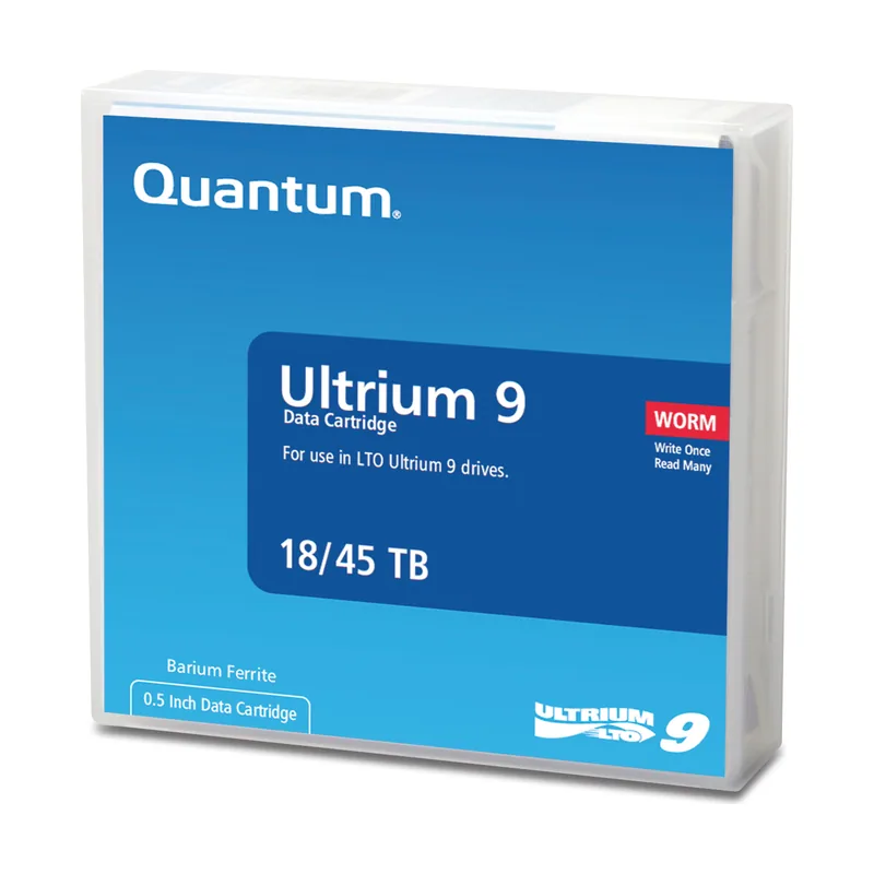Quantum MR-L9MQN-02 medio de almacenamiento para copia de seguridad Cinta de datos virgen 18 TB LTO 1,26 cm