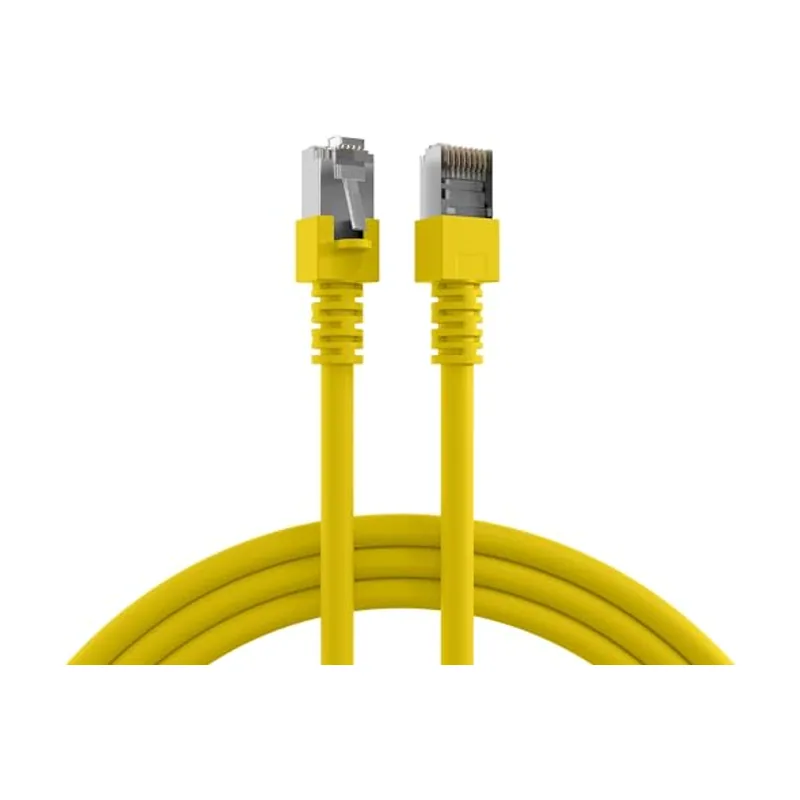 RJ45 S/FTP Cat5e cable de red Amarillo 10 m SF/UTP S-FTP