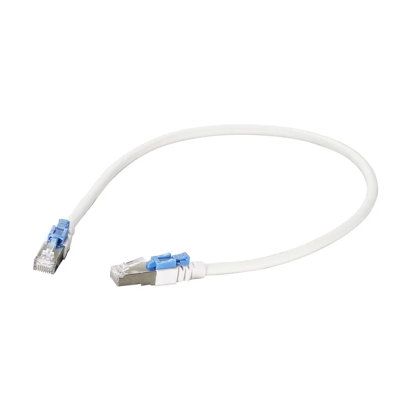K5539WS.0,5 cable de red Blanco 0,5 m Cat6a S/FTP S-STP
