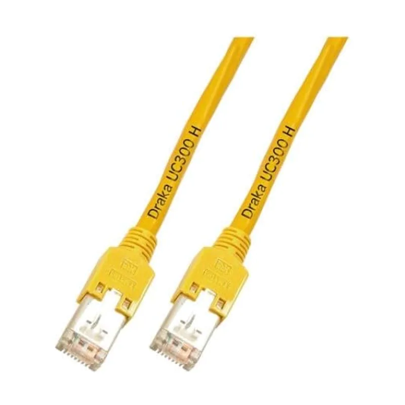 K8075.1 cable de red Amarillo 1 m Cat5e F/UTP FTP