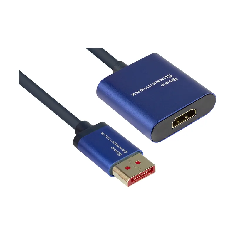 Alcasa DP-AD07 adaptador de cable de vídeo 0,2 m DisplayPort HDMI