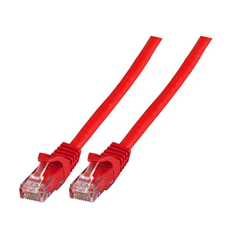 3m Cat6 Patch cable de red Rojo U/UTP UTP