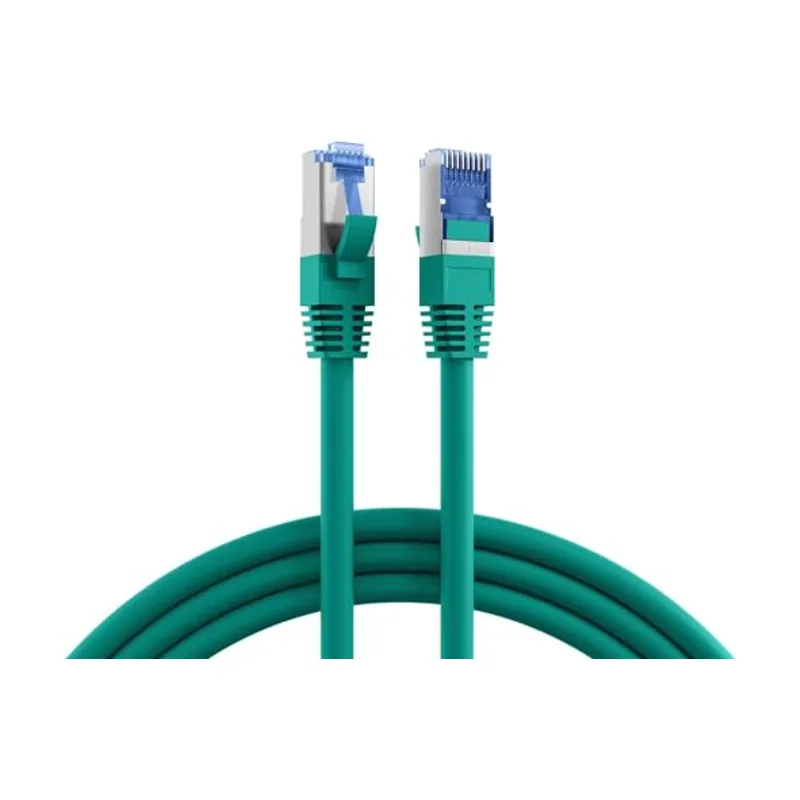 K5525FGN.0,5 cable de red Verde 0,5 m Cat6a S/FTP S-STP