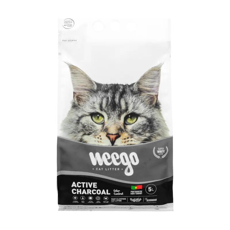 Weego Active Charcoal Arena aglomerante para gatos