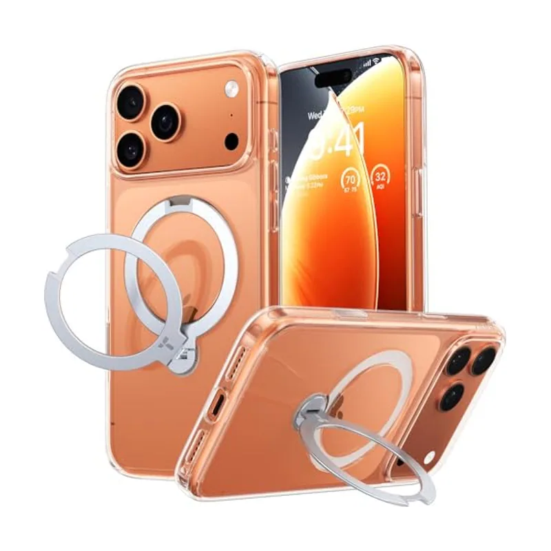 UPro Ostand Spin Funda Adecuada para Apple iPhone 17 Pro MAX