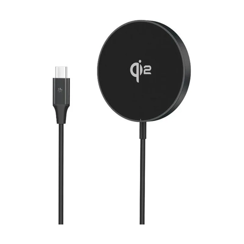 Cargador inalámbrico magnético Qi2 15 W