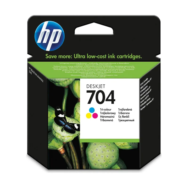 HP 704 Tri-Color Ink Cartridge 704 Ink Cartridges