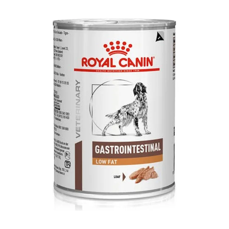 Royal Canin 420 g Gastrointestinal Low Fat lata para perros
