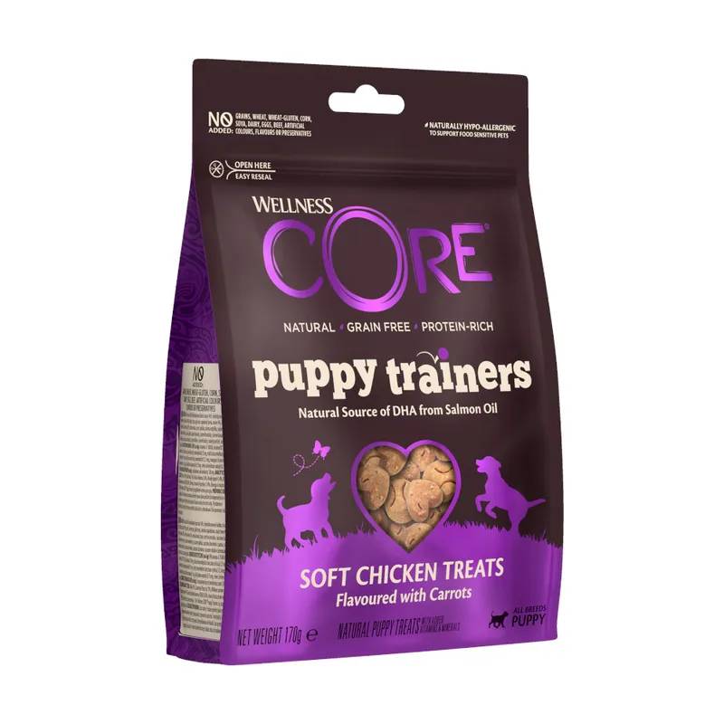 Wellness Core 170 g Bocaditos Puppy Trainers Pollo