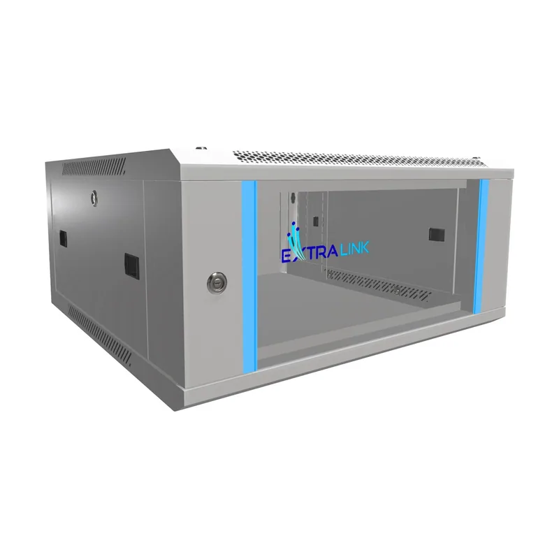 Armario rackmount 4U 600x600 Gris montaje en la pared