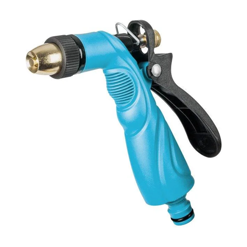 Cellfast Pistola De Riego 2 Funciones Aspersor De Césped para Césped Flores Plantas Bloqueo del Funcionamiento Continuo Basic