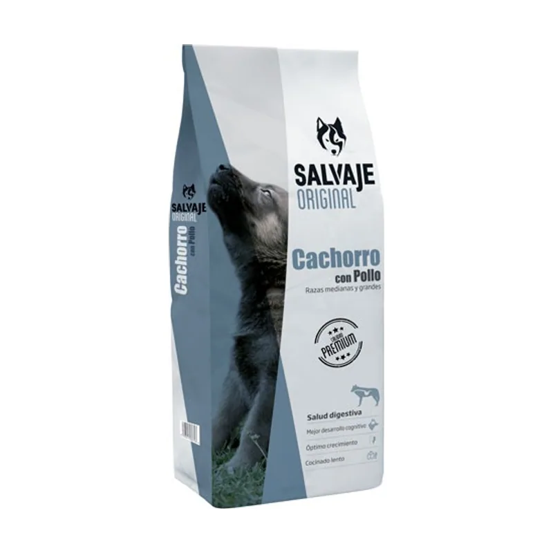 Salvaje 3 kg Pollo pienso para cachorros