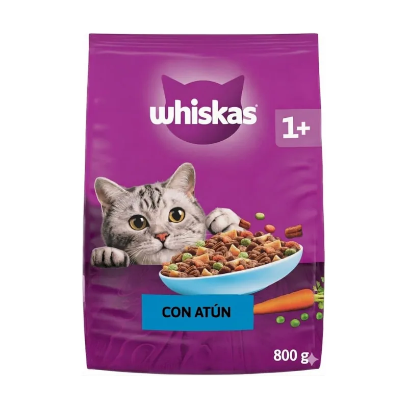Whiskas 800g Adulto Atún pienso