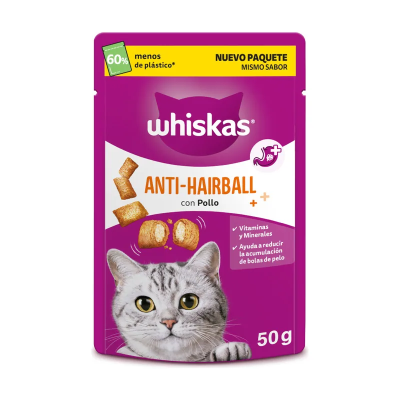 Whiskas 50 g Anti-Hairball Snacks