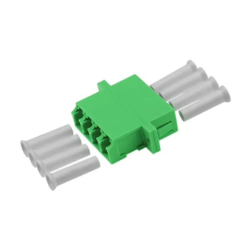 Acoplamiento Singlemode 4 vías LC-LC Quad-Verde