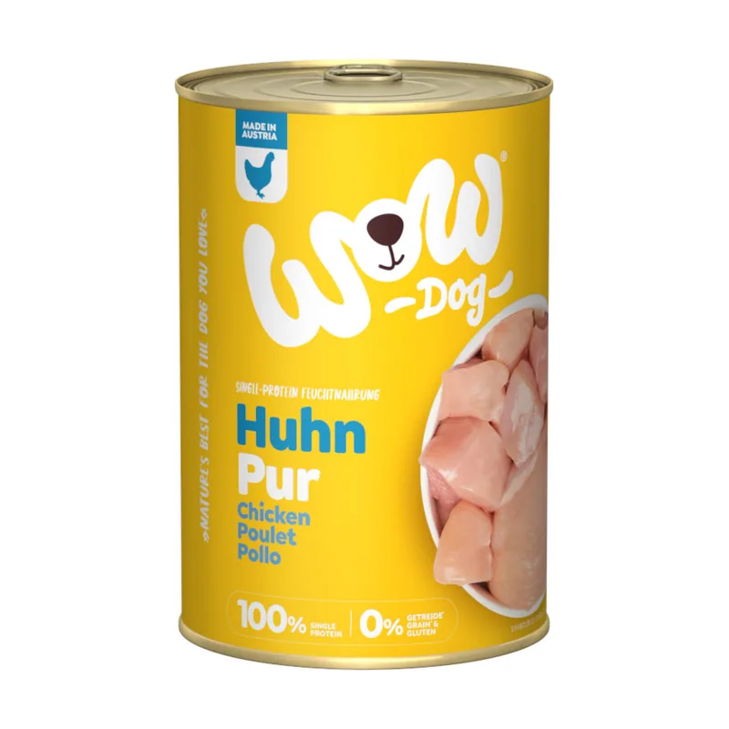Wow Food 400 g Pure Pollo lata