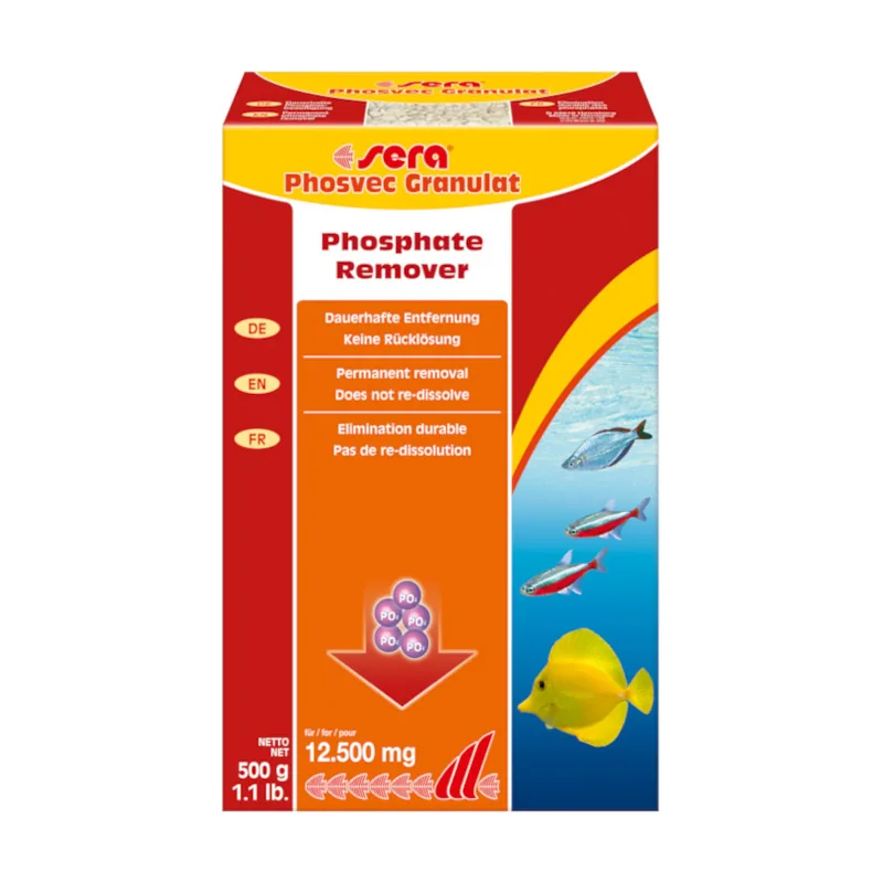 Sera 0.5 KG Phosvec Granulat Removedor de Fosfatos para acuarios