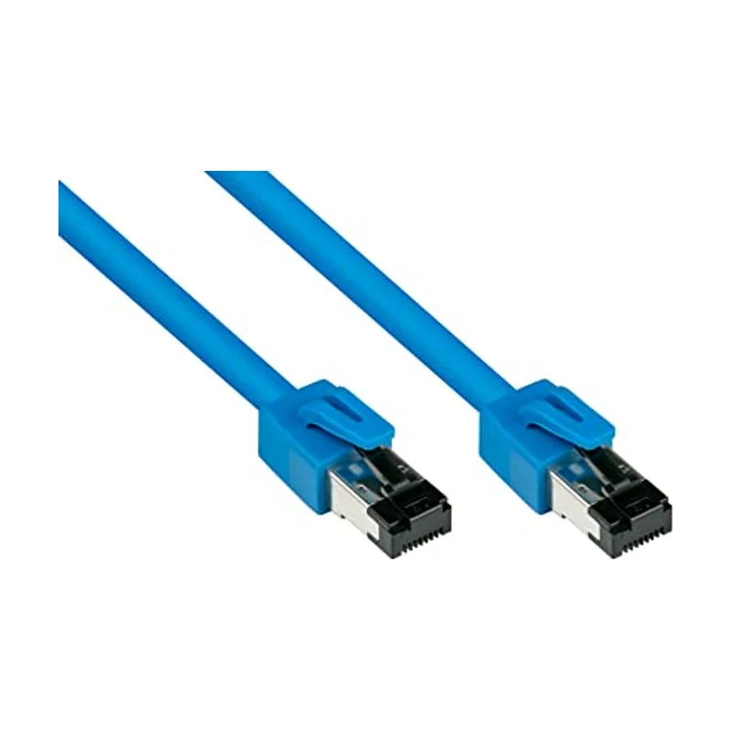 Alcasa 8080-020B cable de red Azul 2 m Cat8.1 S/FTP S-STP