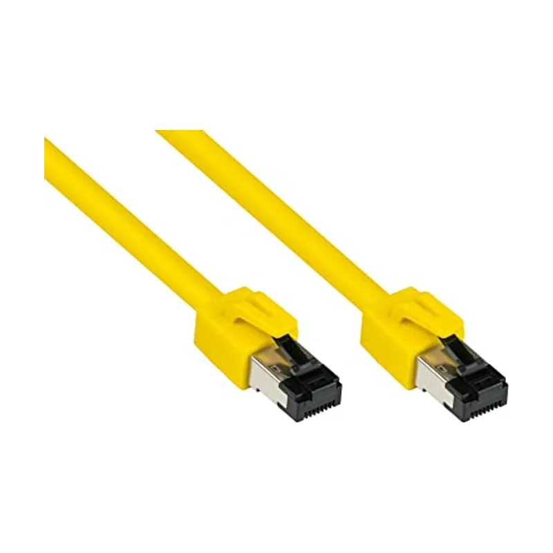Alcasa 8080-050Y cable de red Amarillo 5 m Cat8.1 S/FTP S-STP
