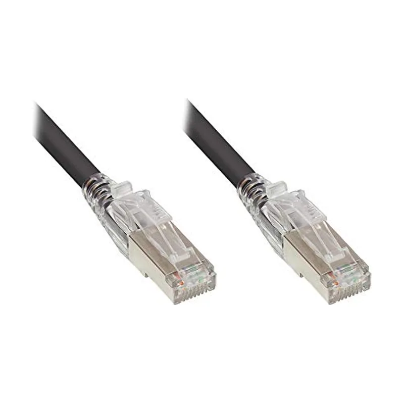 Alcasa 8060-HV020S cable de red Negro 2 m Cat6a S/FTP S-STP