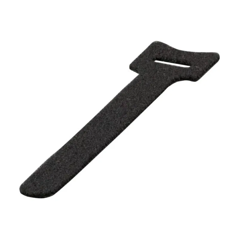 KB12-130B presilla Bridas adherentes para cables Plástico Negro 10 pieza s