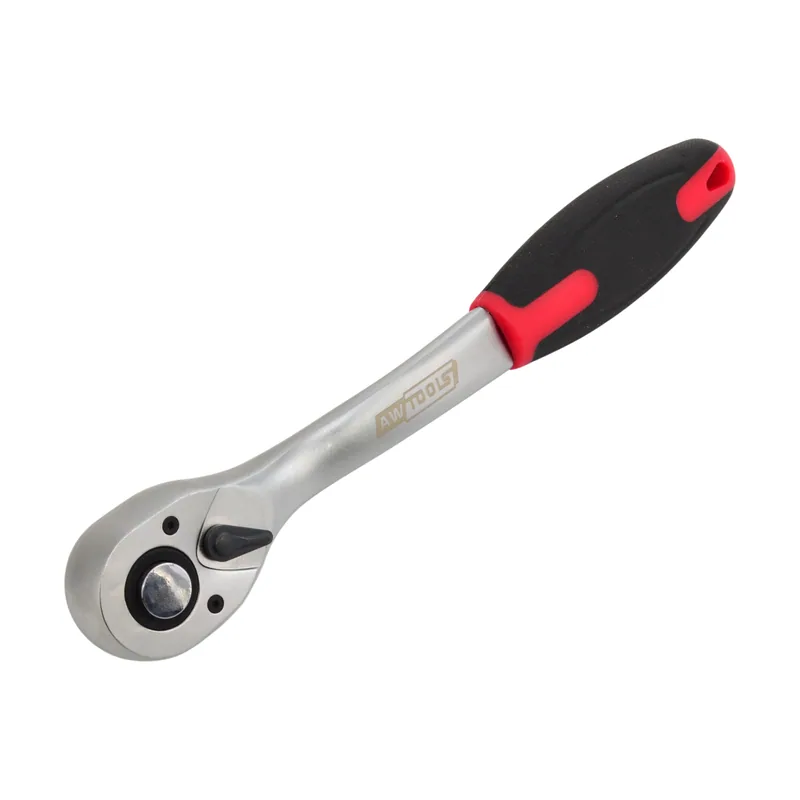 Grzechotka 3/8" wygięta black line