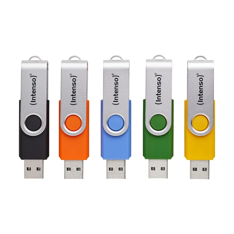 Intenso Memoria Usb 3.2 Office Line Multipack 32Gb 5 Unidades