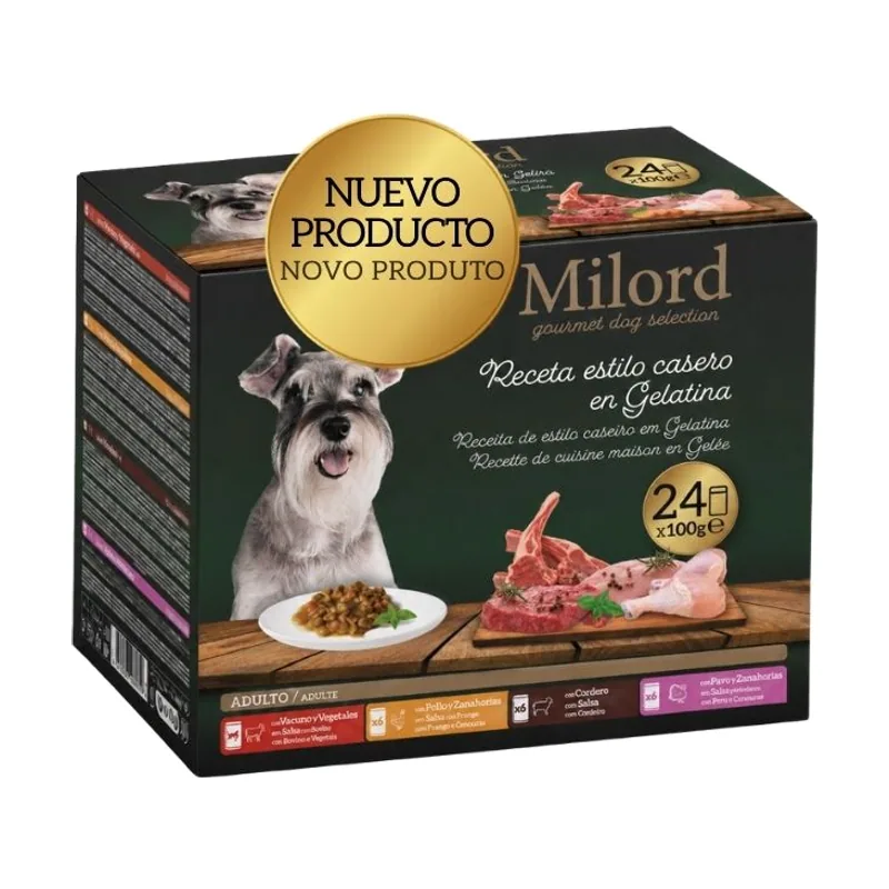 24 x 100 g Adult Receta estilo casero en gelatina Sobres
