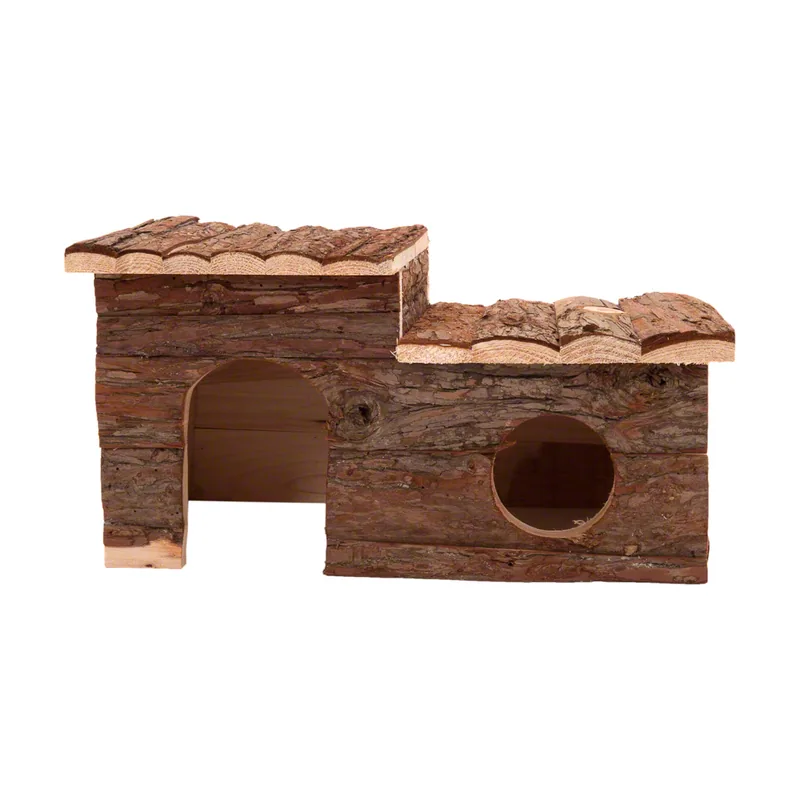 Casita de madera para roedores