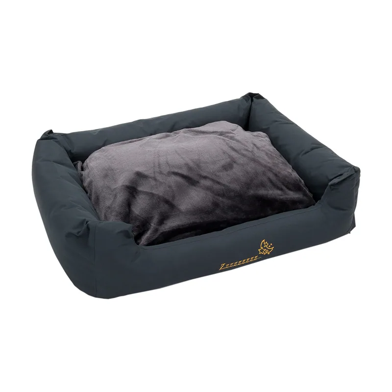 Cama Sleepy Time gris para perros