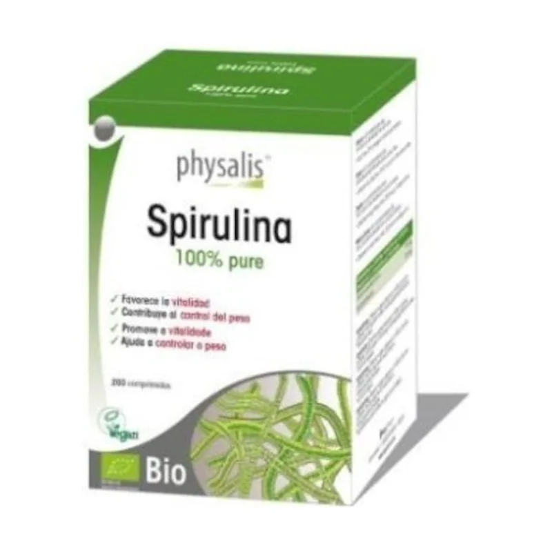 Physalis Espirulina Bio 200 Comprimidos