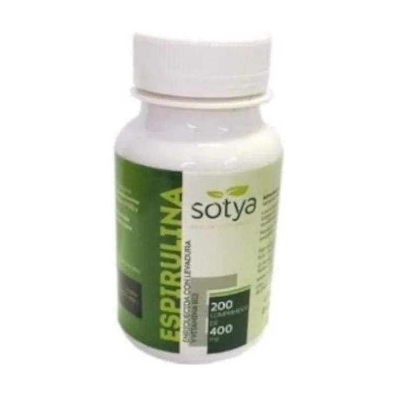 Sotya Beslan Espirulina 400 mg 200 Comprimidos
