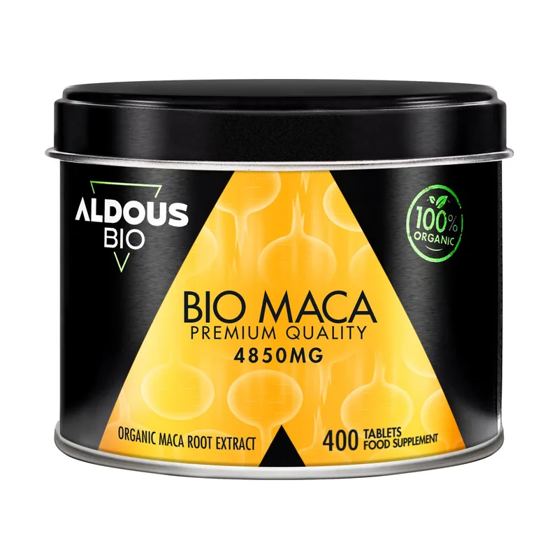 Aldous Bio Aldous Extracto de Pura Maca Andina Ecológica 4850 mg 400 Tablets
