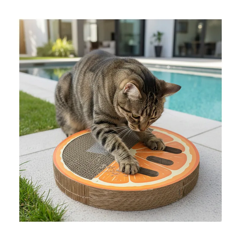 Summer Vibes Rascador Naranja Cartón para gatos