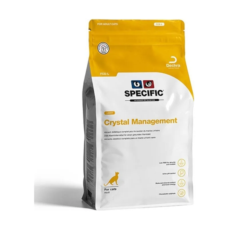 Specific 400 g Crystal Management Light pienso para gatos