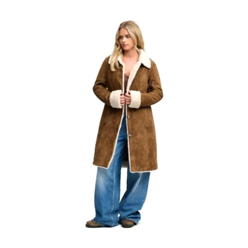 Chaqueta Larga de Borreguito W5012217A