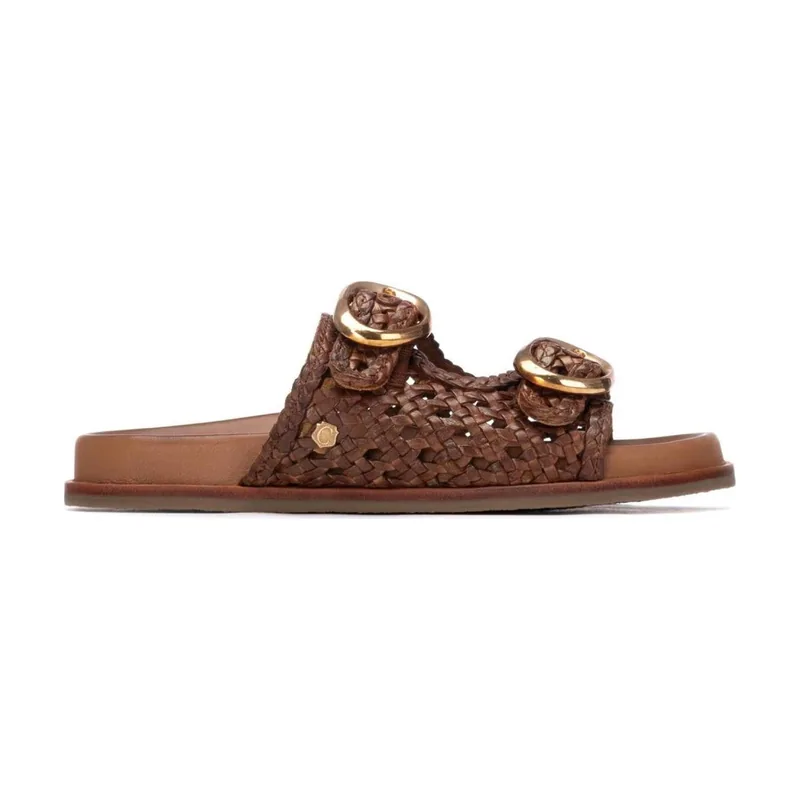 Sandalias de Piel 163058 16305802-CAMEL