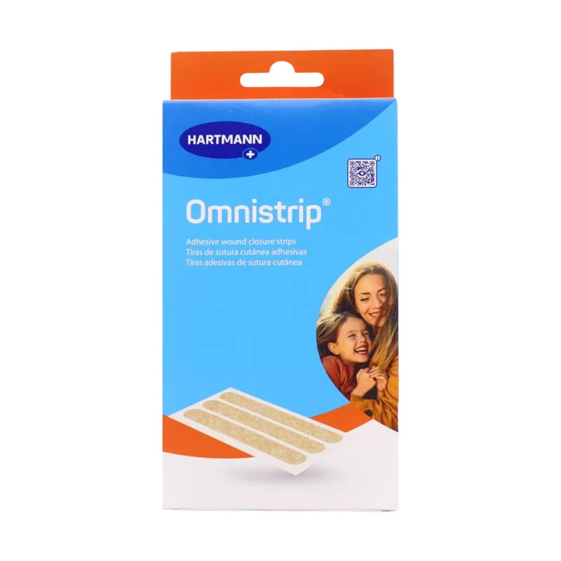 Omnistrip Tiras Sutura Cutánea Adhesivas 6 Mm X 76 Mm 2 X 3 Unidades - Hartmann