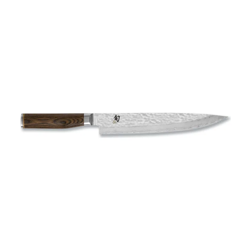Shun Premier Tim Mälzer Cuchillo japonés para jamón con hoja de 24 cm