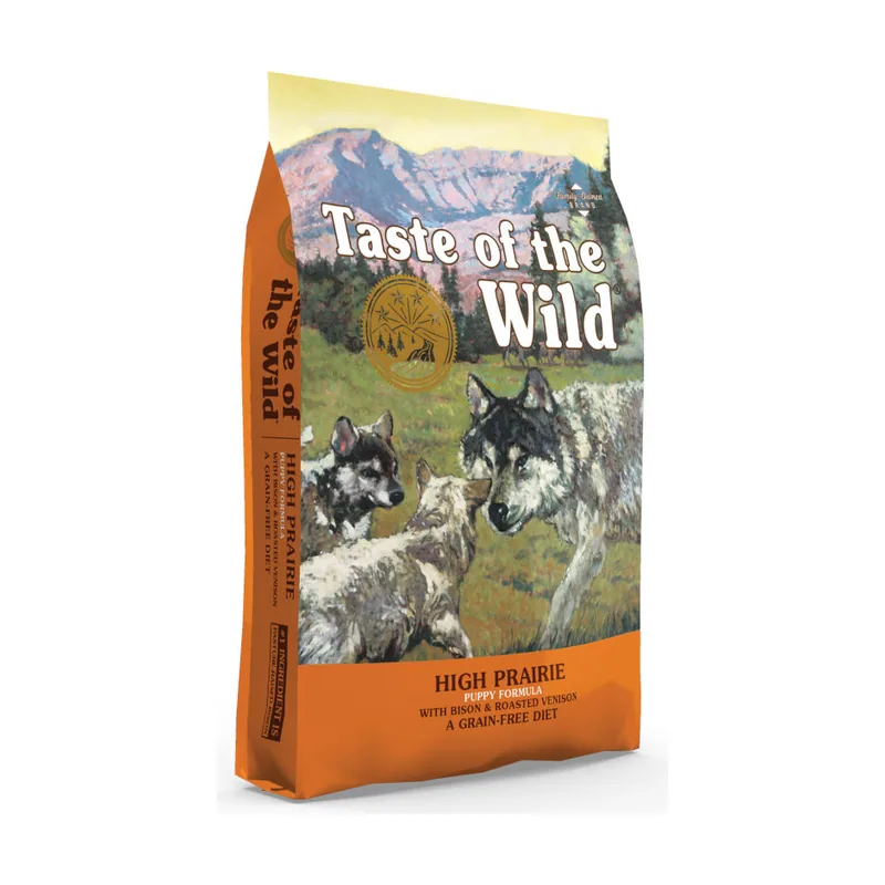 Taste of the Wild 12.2 kg Puppy High Prairie Bisonte y Venado pienso