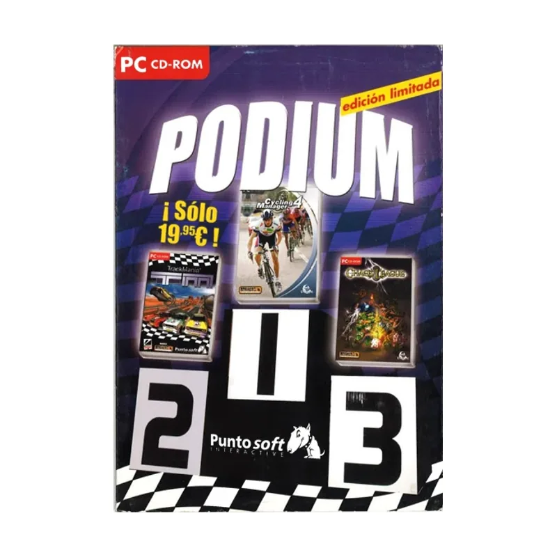 Pack podium 3 juegos