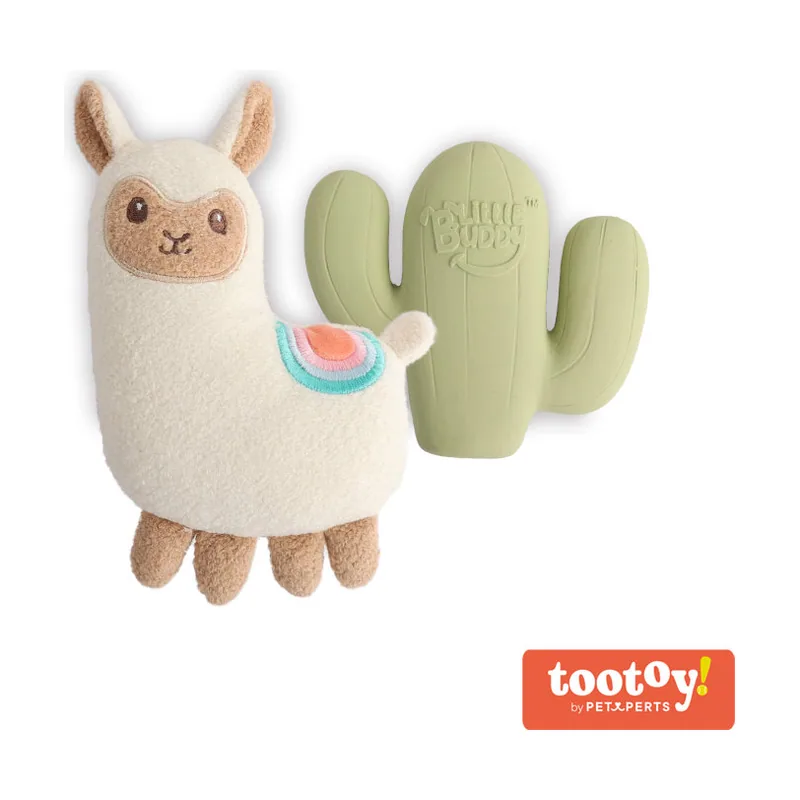 Tootoy! Puppy Llama Set de juguetes para perros