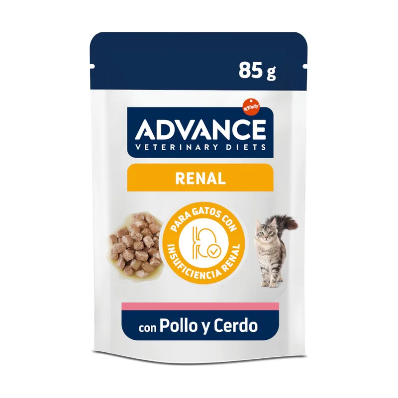 Advance 85 g Renal Pollo y Cerdo sobre