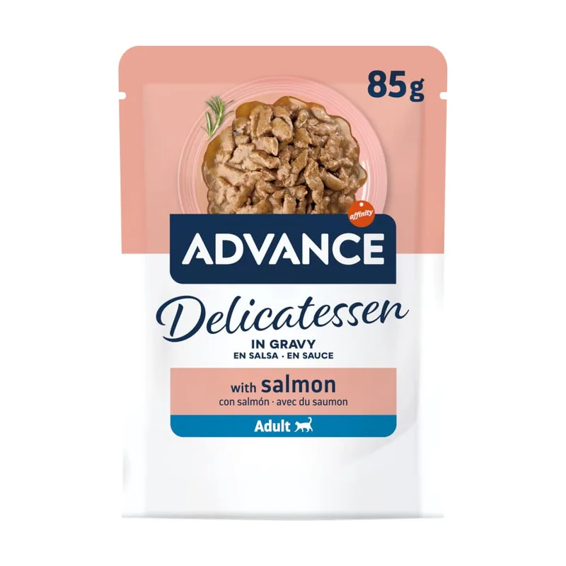 Advance 85 g Delicatessen Salmón en Salsa Sobres