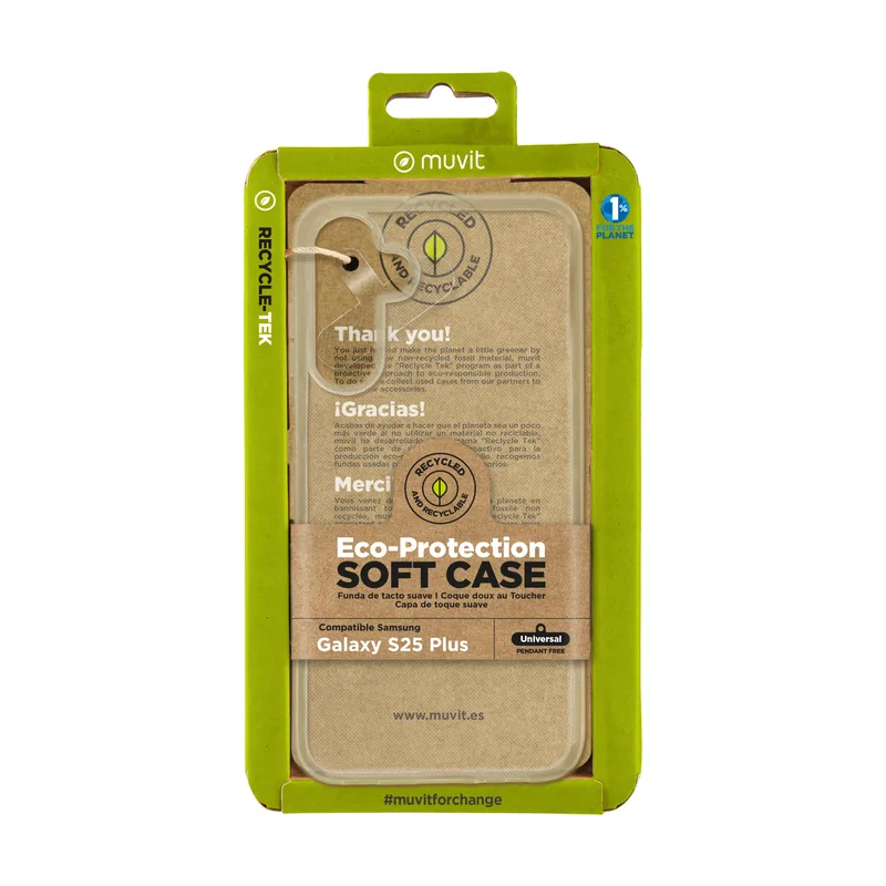 For change funda recycletek compatible con samsung galaxy s25 plus